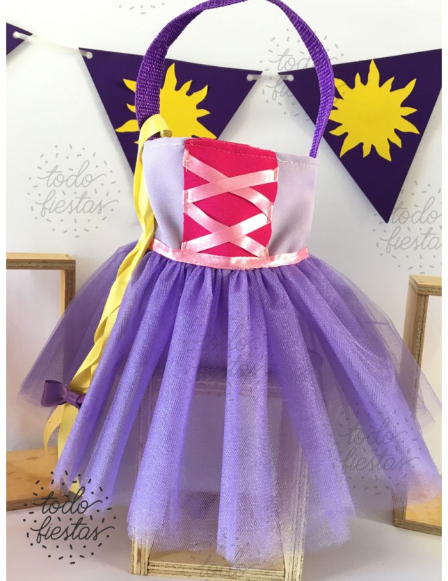 Bolsa Tutu Rapunzel Lila